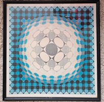 Vasarely: OpArt composition