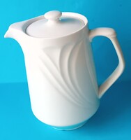 Régi ritka márkajelű Hollóházi teás kanna  , art-deco stilusban