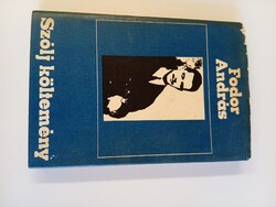 Fodor András Szólj költemèny című dedikált könyve eladó
