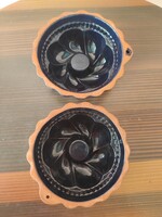 Mázas, cserép kuglóf sütő forma 15 cm