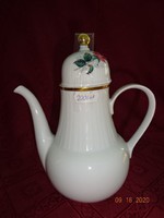 Henneberg német porcelán kávékiöntő, magassága 19 cm. Vanneki!