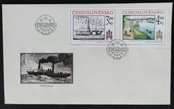 CSf2677-8 /  Csehszlovákia 1982 A Történelmi Pozsony bélyegsor FDC-n