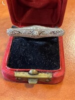 Antik Arany 14k Bross gyémánttal