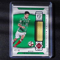 Oribe Peralta 2022 Panini National Treasures Timeline Materials Match-Worn Memorabilia /49 #TM-OP