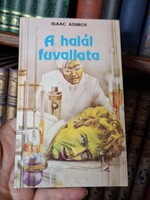 Sci-fi IKON IRÓ 1989-első  magyar kiadás!  ASIMOV-A HALÁL FUVALLATA-FABULA K.-de inkább krimi
