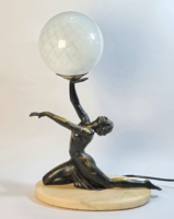 Beautiful Classic French Style - Art Deco, Female Figure Table Lamp