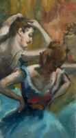 Kis méretű részlet másolat - Edgar Degas festménye alapján