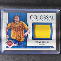 Jonas Olsson 2022 Panini National Treasures Colossal Materials Match-Worn Memorabilia /49 #CO-JOL