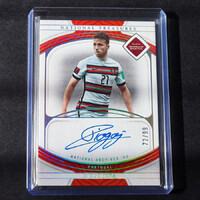 Diogo Jota 2022 Panini National Treasures National Archives Ink On Card Autograph /99 #NI-DJO