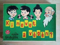 Ki nevet a végén ? retró társasjáték hiánytalan
