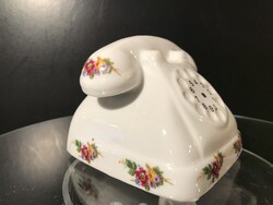 PERSELY - WEST GERMANY - REUTTER - TELEPHONE - 10.5 x 10 x 8.5 cm - SNOW WHITE -  PORCELAIN - PERFECT CONDITION