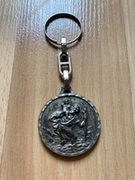 Saint Christopher - patron saint - keychain
