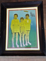 Balanyi Károly (1946, Kecskemét): Köszöntő II. szitanyomat II/III. E.A. 1995.