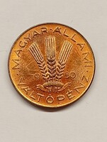 Artex UV. 1950. Hungarian State Exchange Coin lemon yellow 20 fillér (1/2/2)