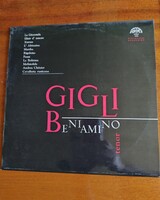 Gigli Beniamino tenor operaénekes bakelit LP
