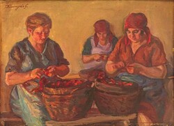 2B715 Ferenc Dinnyés : Paprikafűzők