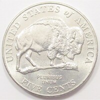 USA, 5 Cents 2005 D - Bison aUNC+ nickel
