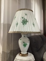 Herendi Appony mintás porcelán lámpa +ernyő 60 cm!