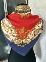 Pazar pille könnyű klasszikus selyem kendő 85*85 cm, 100% silk