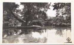 Postcard, Budapest 1943, Margaret Island, Japanese Garden, Hungarian Film Office (T2)