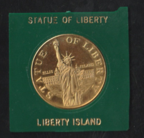 Statue of Liberty Hillis Island commemorative coin