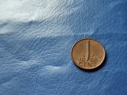 HOLLANDIA 1 CENT 1966 JULIANA KIRÁLYNŐ!
