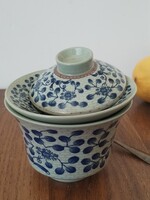 Chinese Porcelain, Lidded Tea Bowl - 
