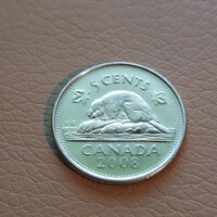 Kanada 5 cent, 2008