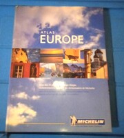 Atlas Europe in French and English (Michelin) Very good condition
