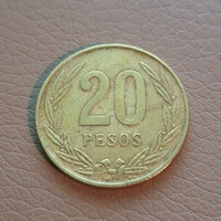 Kolumbia 20 peso, 1985