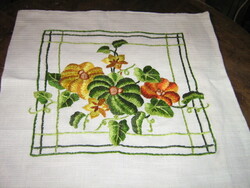 Beautiful Hand-Embroidered Tapestry Cushion