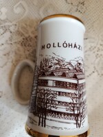 Hollóháza korsó porcelán gyár látkép