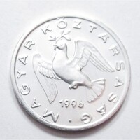 Hungary, 10 fillér 1996 UNC+ aluminum