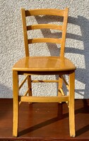 Solid Beechwood Dining Chairs, 10 pcs, Bistro Style with Ladder Back
