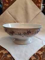2 db Limoges nyomott virágmintás porcelán tál
