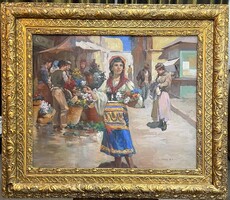 Vízkeleti Witman Etelka (1882-1962) , festmény eladó