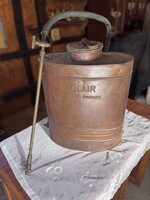 Clair rendszerű vörösréz háti permetező („Made in Hungary” jelzéssel és ⁠62521⁠-es sorozatszámmal).
