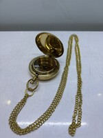 Copper Compass with Chain