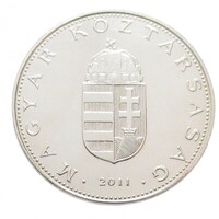 Hungary, 10 Forint 2011 UNC+ Nickel