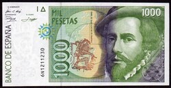 Spain 1000 Pesetas UNC 1992