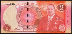 Tonga 2 paanga UNC 2015