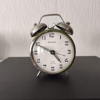 Old Jantar Alarm Clock, Rattling Clock, Vintage Alarm Clock