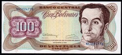 Venezuela 100 bolivars UNC 1992