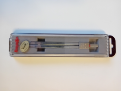 ROTRING COMPACT precíziós fém mérnöki körző eredeti, masszív műanyag tárolódobozában
