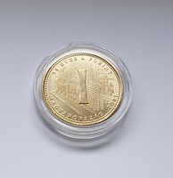 5 Forint 2021 75 éves a Forint "I" betű, aUNC, kapszulában
