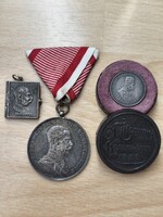 I.Ferencz József király 3db csomag Gyüjtői darabok