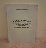 Roman Diesel Vehicle Manual (1979) - in Hungarian