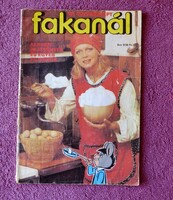 Régi retró Fakanál magazin / receptfüzet – 101 Tojásrecept (1980-as évek)