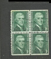 USA 1 cent stamp