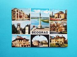 Képeslap (60) - Jugoszlávia (Szerbia) - Belgrád mozaik 1970-es évek